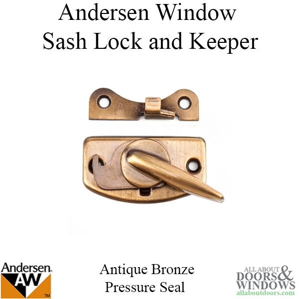 Andersen Sash Lock & Keeper