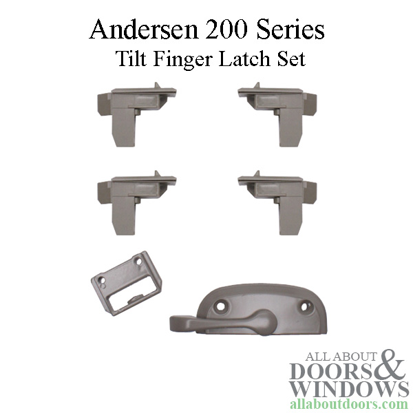 200 series tilt finger latch set