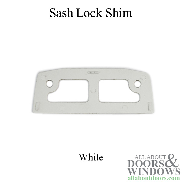 sash lock shim