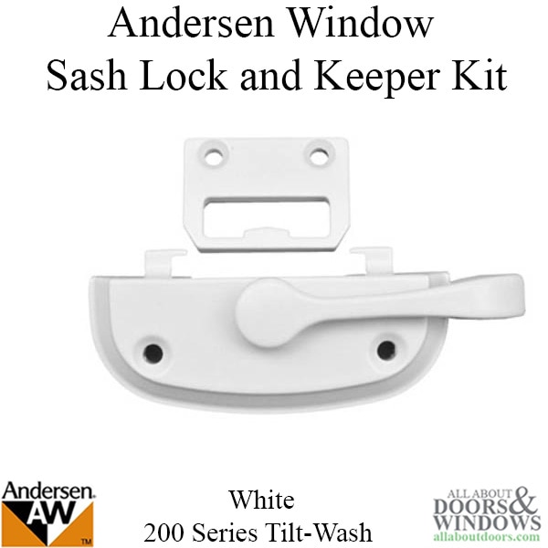 Andersen Sash Lock and Keeper