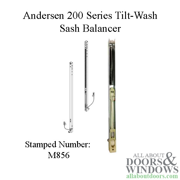200 series tilt wash sash balancer