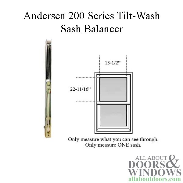 Andersen 200 Series TiltWash Sash Balancer M446
