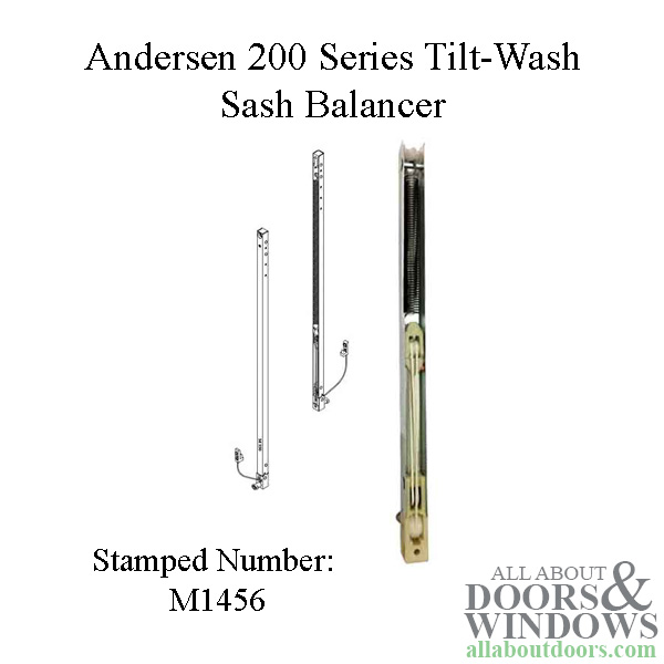 200 series tilt wash sash balancer