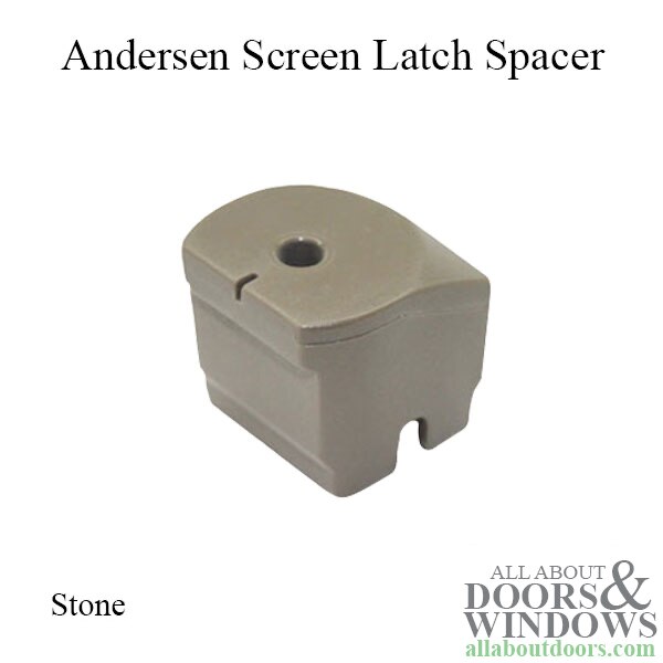 Andersen screen latch spacer
