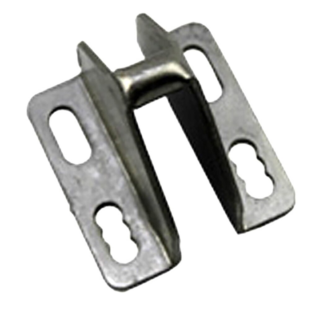 Sliding door lock keeper 4 hole adjustment and replacement strikes