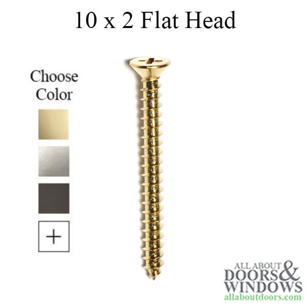 10 x 2 Flat Head Screw