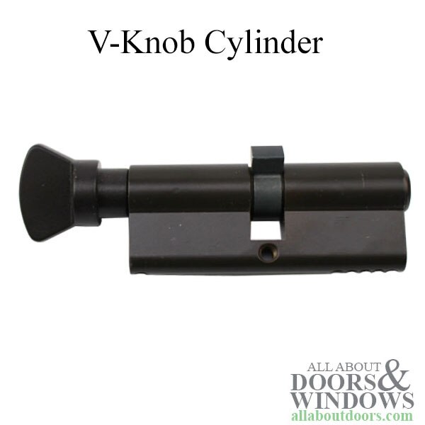 HOPPE Dallas Matte Black Active Handleset Knob Cylinder
