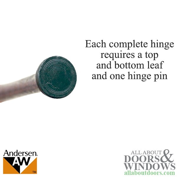 Hinge Pin, Screen Door Forest Green