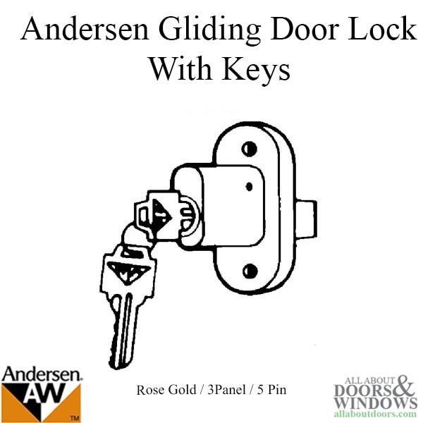 Andersen Gliding Door Lock