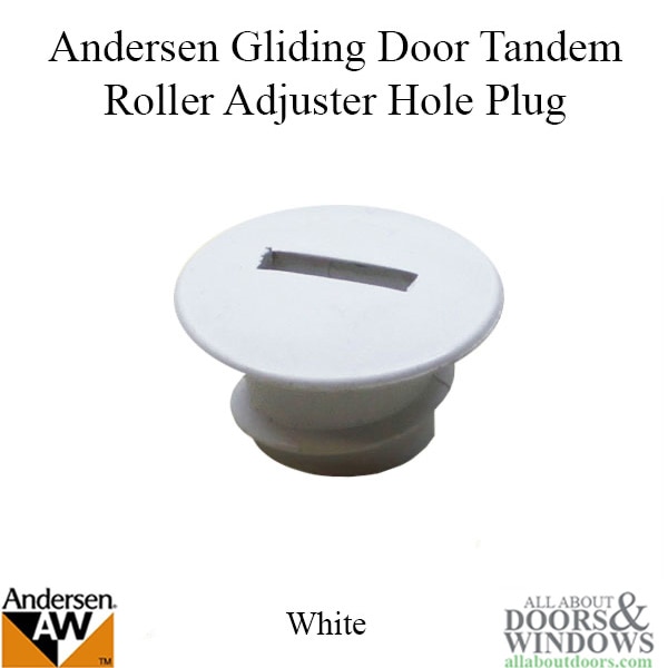 Gliding Door Roller Hole Plug