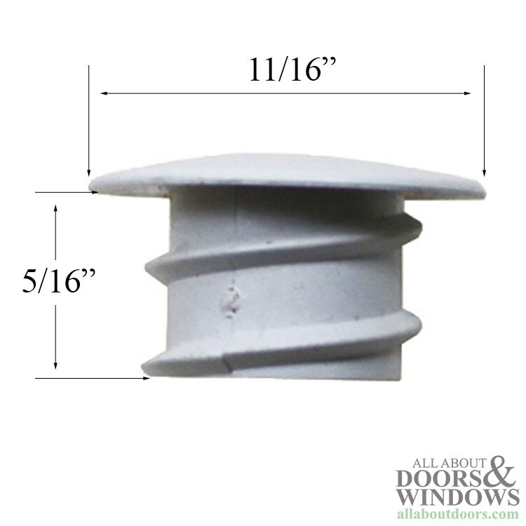 Andersen Gliding Door Tandem Roller Adjuster Hole Plug