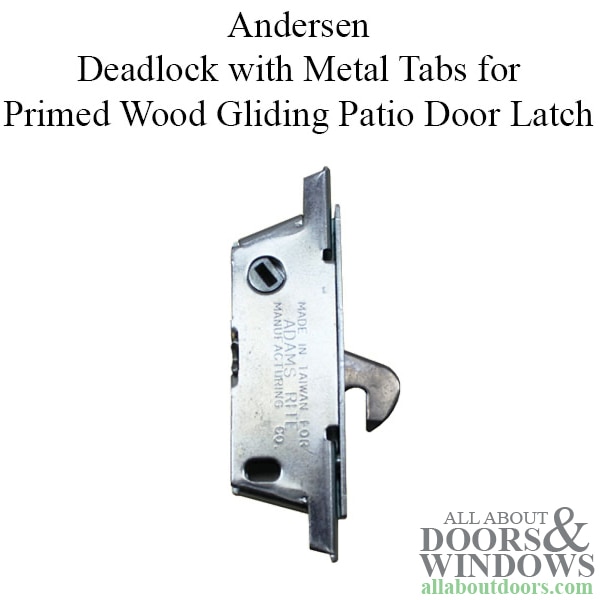 Andersen deadlock for patio door