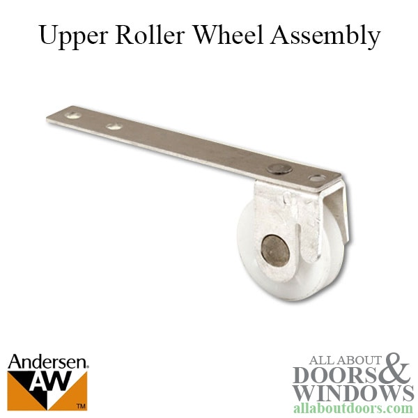 Andersen Window old style upper screen roller wheel assembly