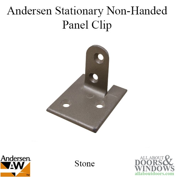 Stationary Non-Handed Panel Clip