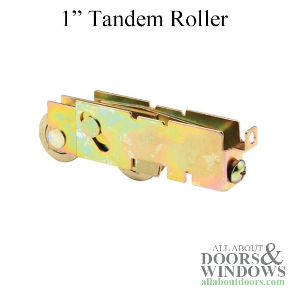 CRL 1-1/4" Tandem Steel Ball Bearing Roller Assembly for Andersen Doors 