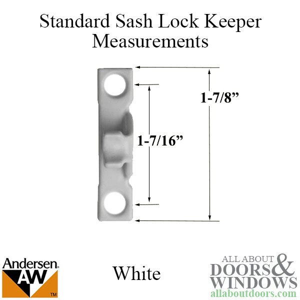 Andersen Keeper for Perma-Shield Casement Window - White