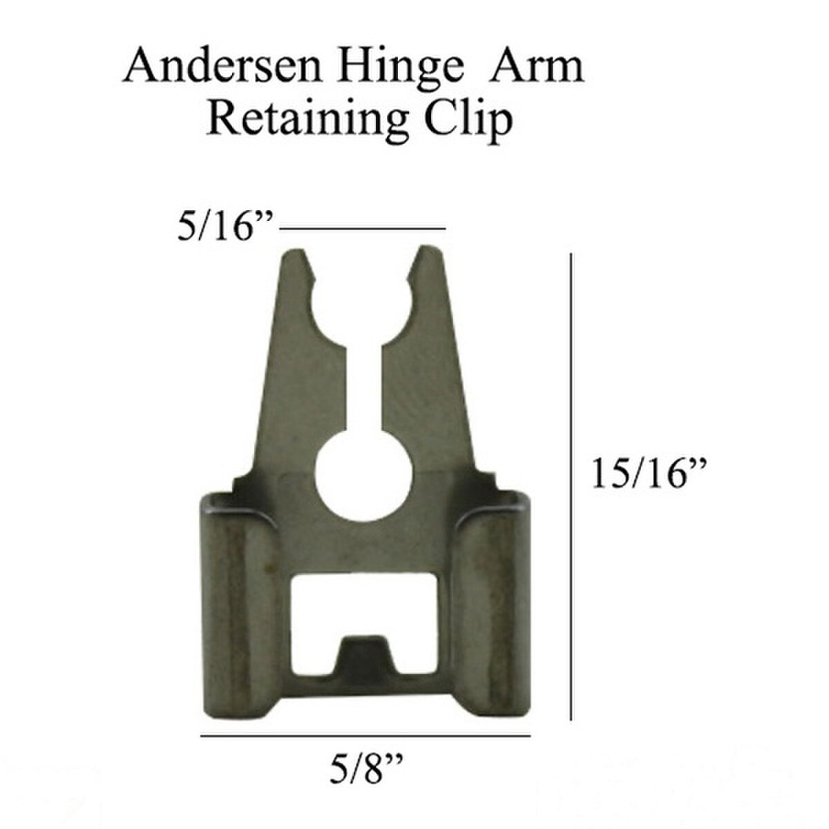 Andersen Perma-Shield Window Corrosion Resistant Hinge Arm Retaining Clip
