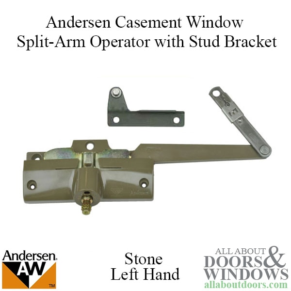 Andersen Casement Left Hand Split Arm Operator with Bracket