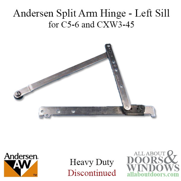 Andersen Casement Split Arm Hinge