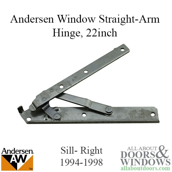 Andersen 22 inch Standard Casement Window Right Sill Hinge