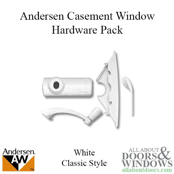 Andersen window hardware pack for casement style windows