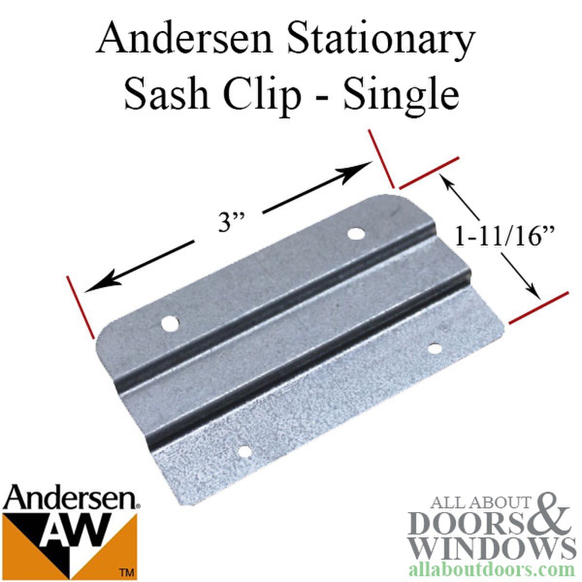Andersen Sash Clip