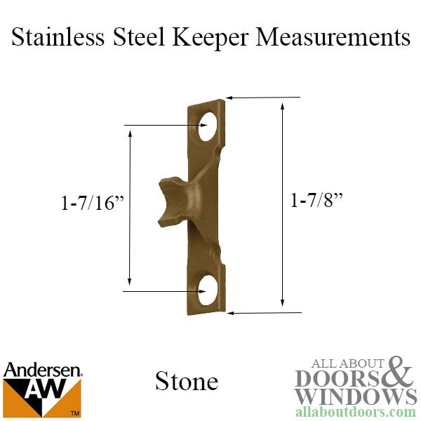 Andersen Perma-Shield Casement Window Keeper for Sash Lock