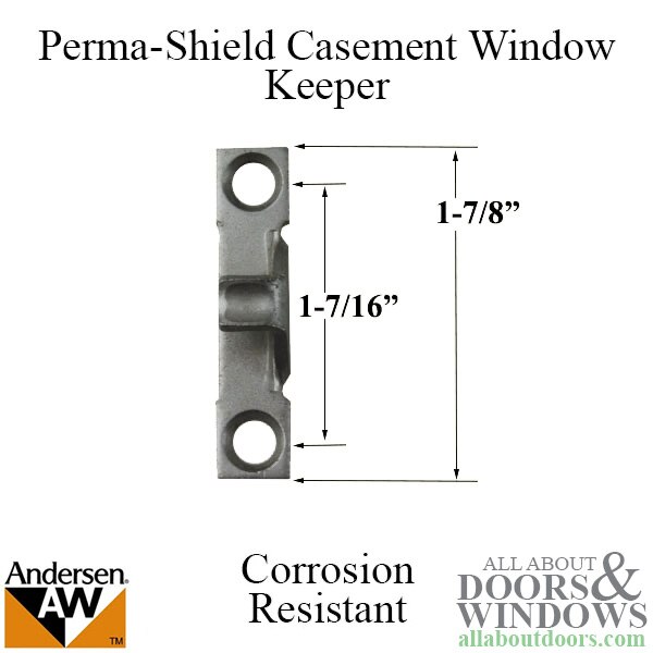 Perma-Shield Casement Window Keeper