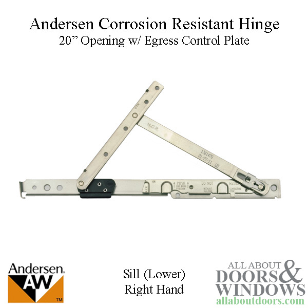 Andersen Corrosion Resistant Hinge
