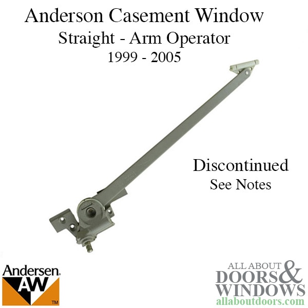 Andersen E-Z Casement Window Left Hand Straight Arm Operator