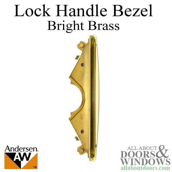 Andersen E-Z casement lock bezel for classic, metro, and estate hardware