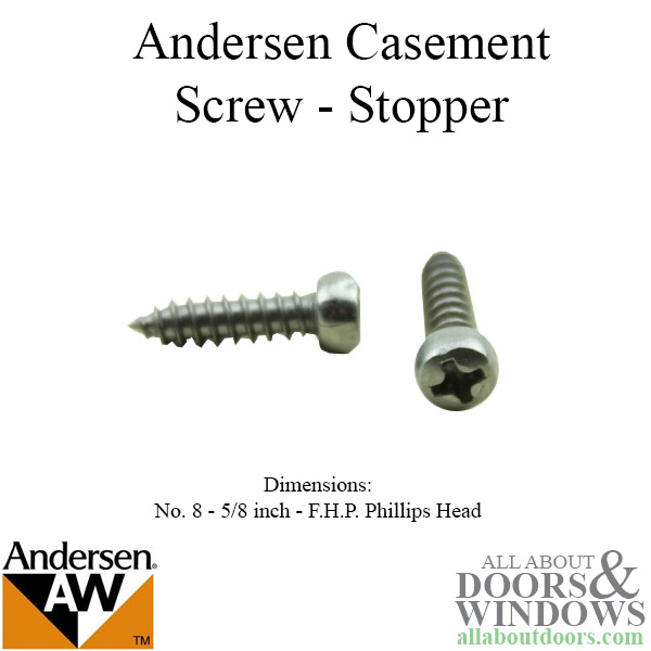 Andersen Stopper Screw