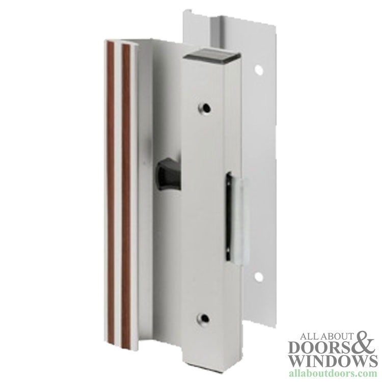 Sliding Patio Door Handle – Extruded Aluminum, Low Profile Clamp Style