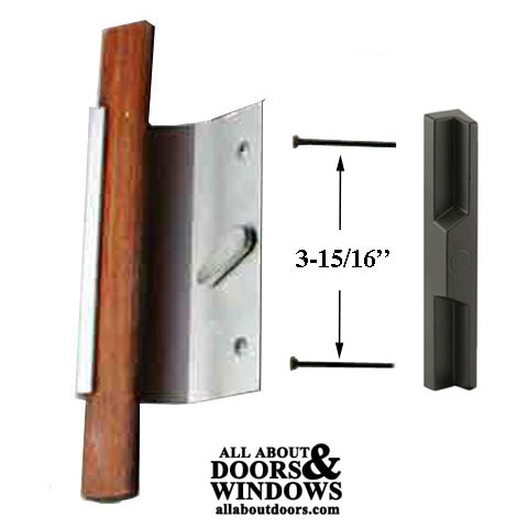 Wooden Door Handle 01