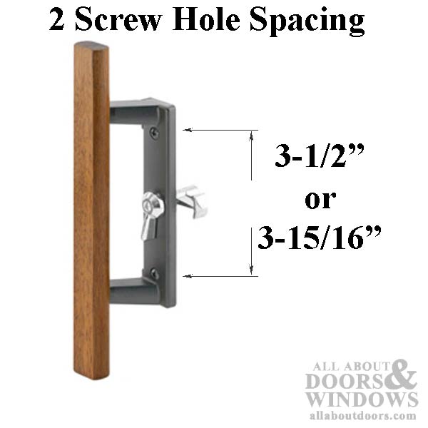 Handle Set for Sliding Glass Door, Internal Locking, Automatic Locking Feature