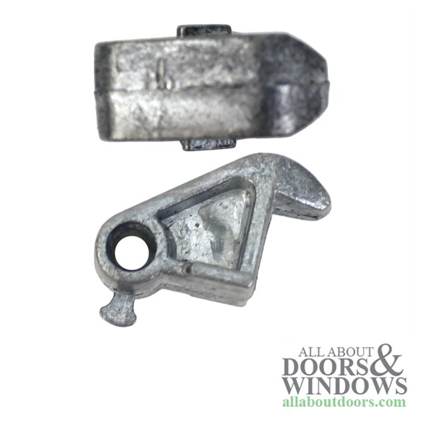 Crossly Sliding Patio Door Handle Set Clamps