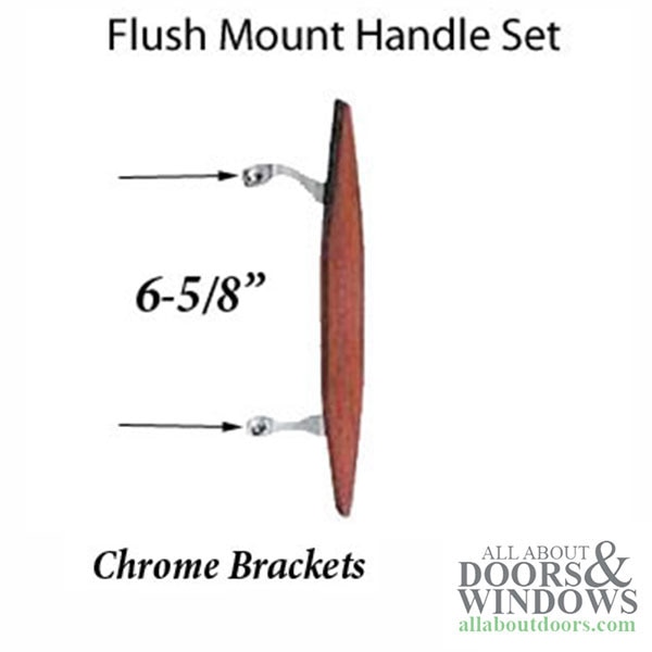 Flush Mount Handle Set Screw Hole Centers