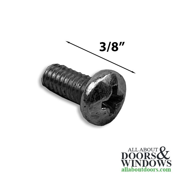 Machine Screw for 14249 Cylinder Housing 8-32 x 3/8" Pan Head Machine Screw