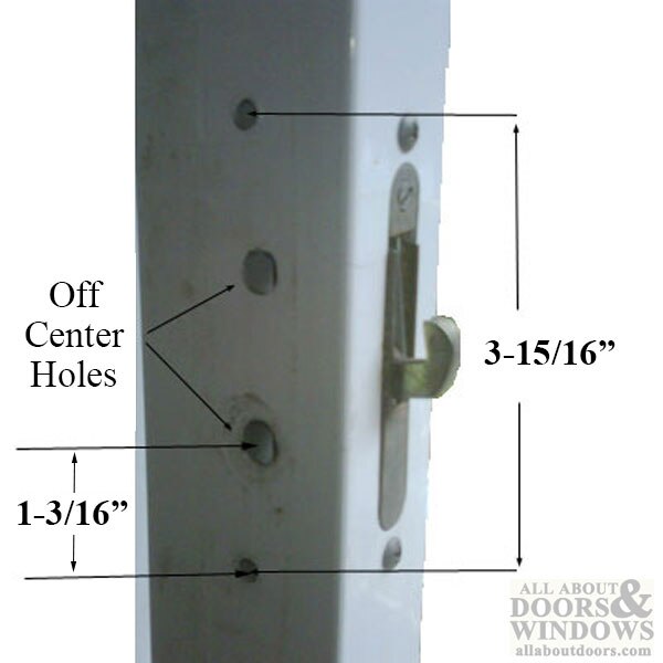 Sliding Glass Door Handleset Schlage Keyway Patio Door Handles
