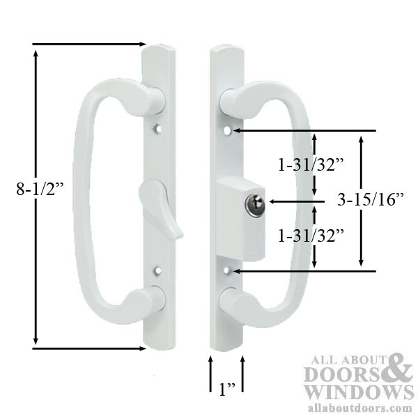 Sliding Door Handle Dimensions