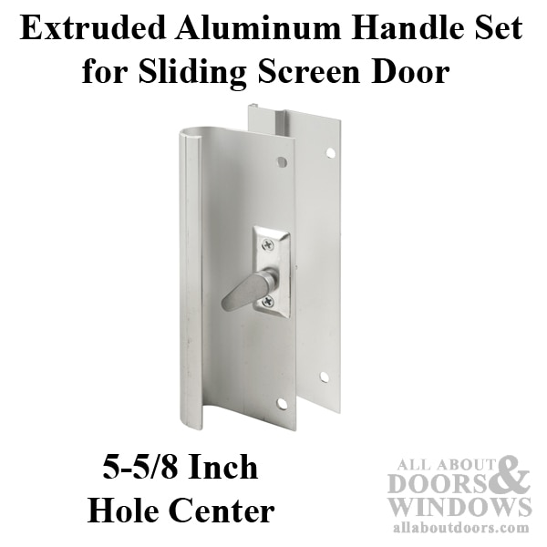 Sliding Patio Door Handle Set – 5-5/8" Screw Hole Spacing