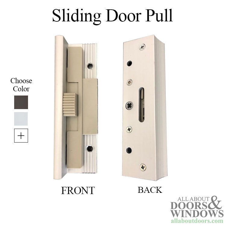 Sliding Glass Patio Door Handle and Actuator, Inside, Non-Handed