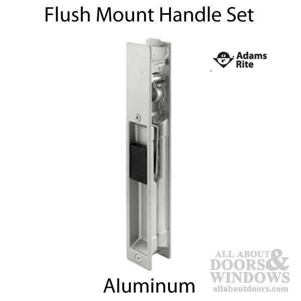 Adams Rite Handle Set Flush Type 5 11, Flush Mount Sliding Door Handle
