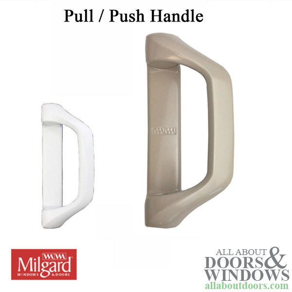 Milgard Sliding Door Handle Mounting Plate