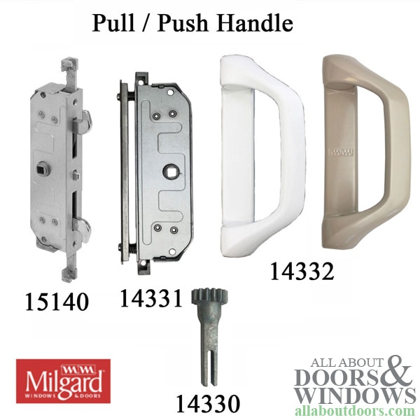 Pull/Push Handle Part Numbers