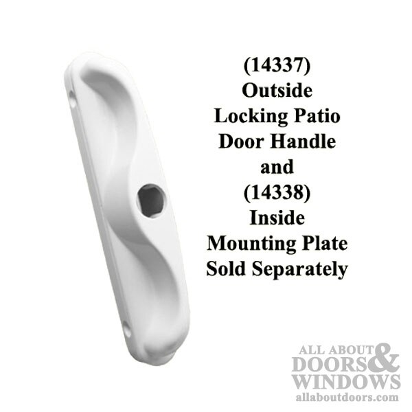 Outside Locking Handle for Patio Door