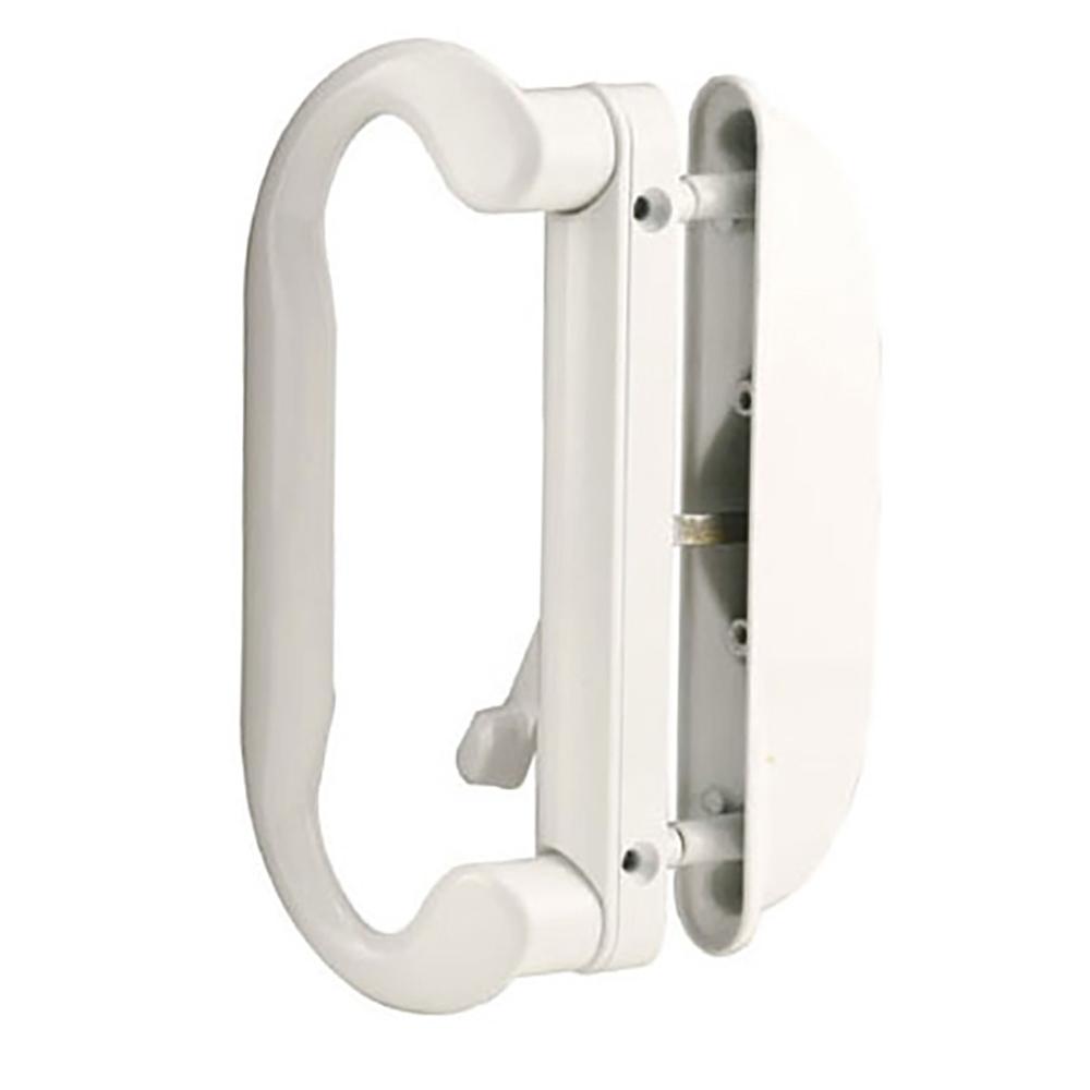 Milgard Sliding Glass Door Exterior Key Lock - Replacement Part In Tan