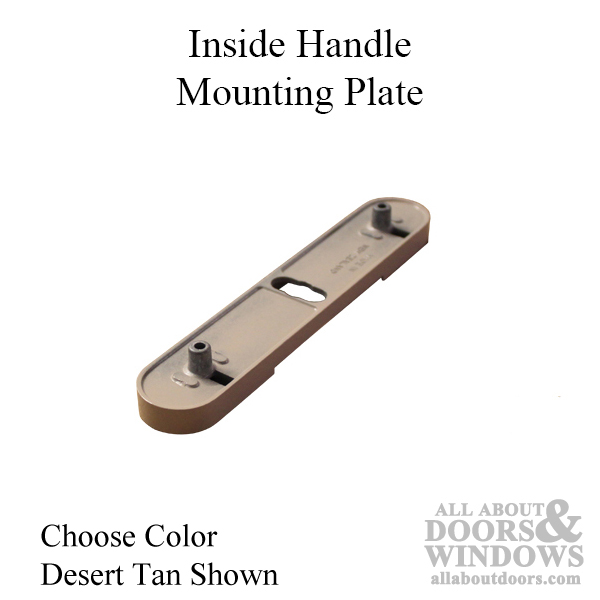 Milgard Sliding Door Mounting Plate Only Tan  Color