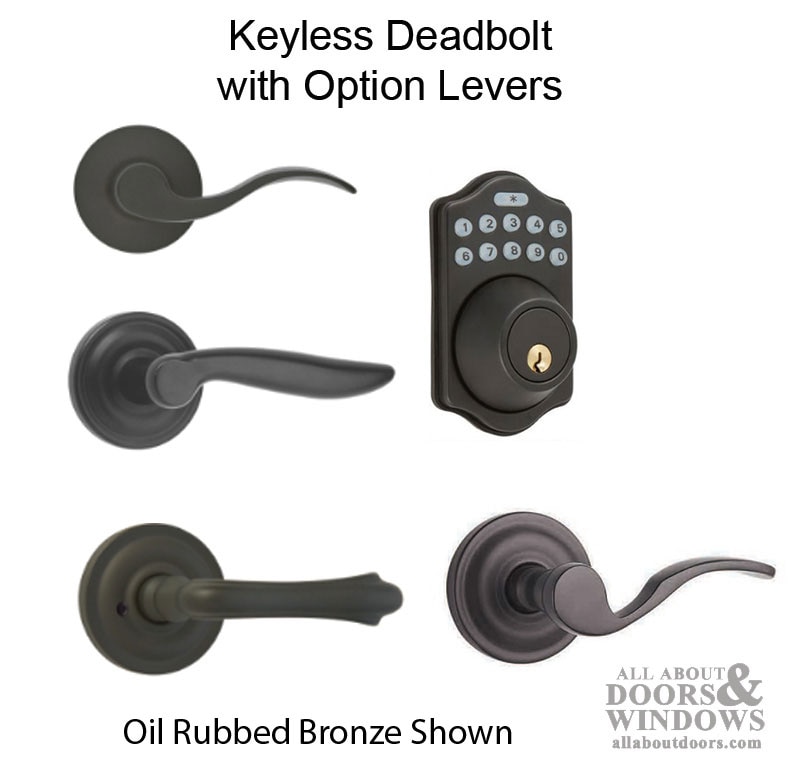 Keyless Multipoint Lock Deadbolt With Digital Keypad And Remote