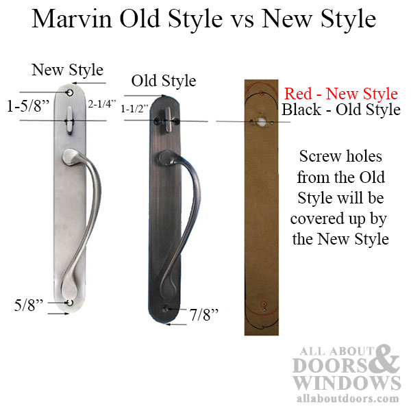 Marvin French Door - Removing and Replacing the Handleset Hardware 